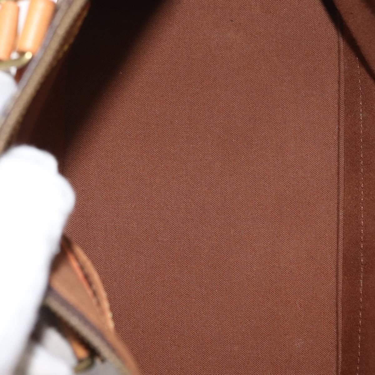 Louis Vuitton Alma Handbag Monogram Canvas, BROWN, CANVAS, Handbag