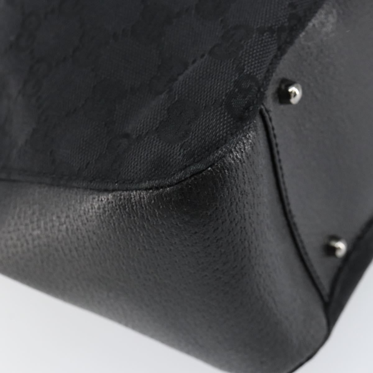 Gucci Vintage tote GG Canvas, BLACK, CANVAS, Tote bag