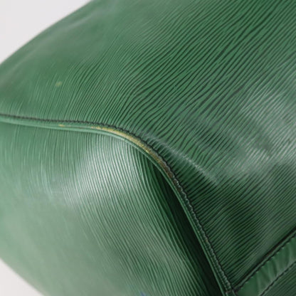 Louis Vuitton Keepall Bag Epi Leather, GREEN, LEATHER, Travel bag