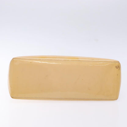 Louis Vuitton Wilshire Handbag Monogram Vernis, BEIGE, PATENT_LEATHER, Handbag