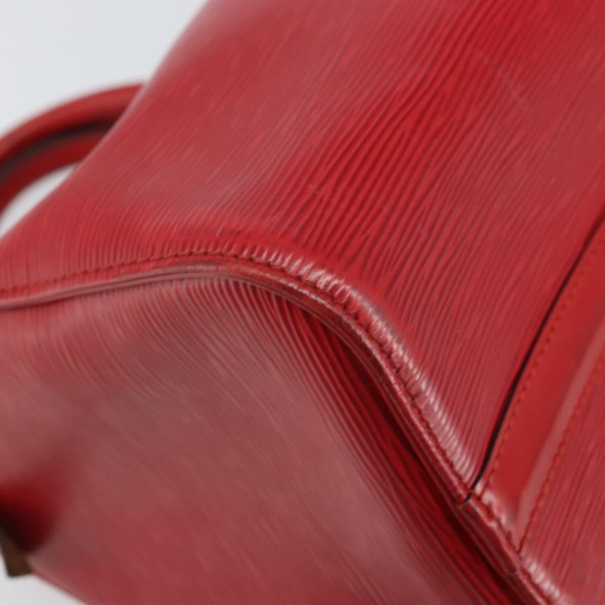 Louis Vuitton Speedy Handbag Epi Leather, RED, LEATHER, Handbag