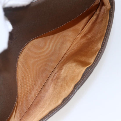 Gucci Vintage Shoulder Bag GG Canvas and Leather, BEIGE, CANVAS, Shoulder bag