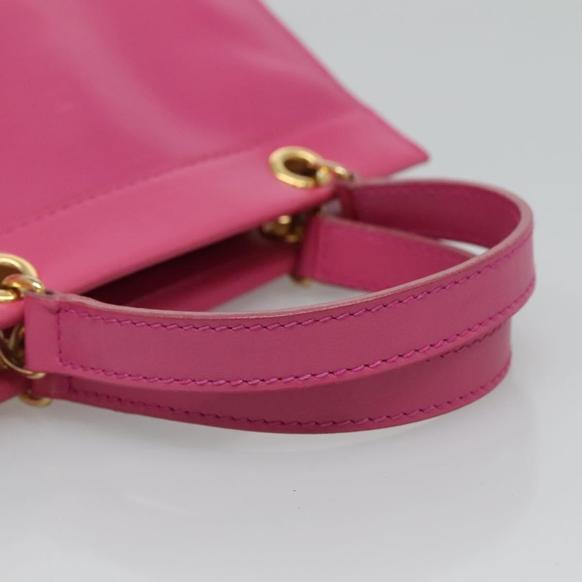 Celine Handbag Leather, PINK, LEATHER, Handbag
