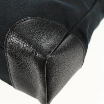 Gucci Original Messenger GG Canvas, BLACK, CANVAS, Shoulder bag