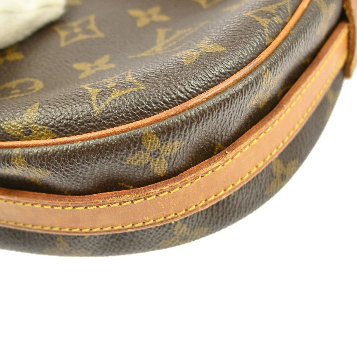 Louis Vuitton Jeune Fille Handbag Monogram Canvas, BROWN, CANVAS, Shoulder bag