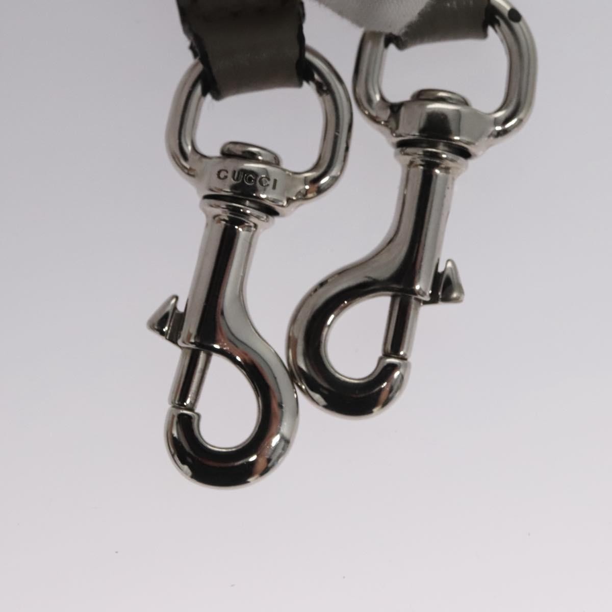 Gucci Bamboo Daily Top Handle Bag Leather, GRAY, LEATHER, Handbag