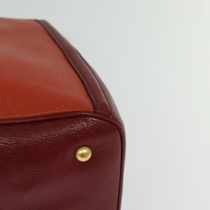 Miu Miu Zip Tote Leather, RED, LEATHER, Tote bag