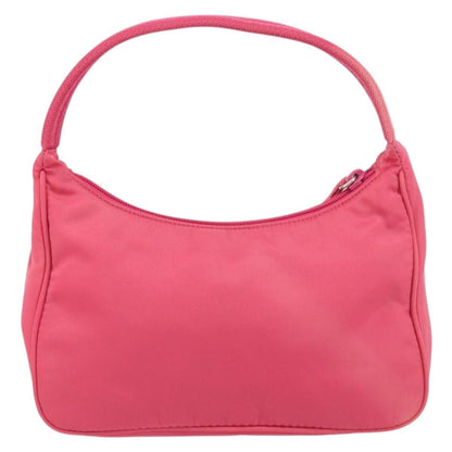 Prada Pochette Shoulder Bag Tessuto, PINK, NYLON, Clutche & pouche