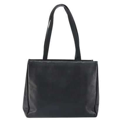 Salvatore Ferragamo Vintage Vara Bow Tote Lizard Embossed Leather, BLACK, LEATHER, Tote bag