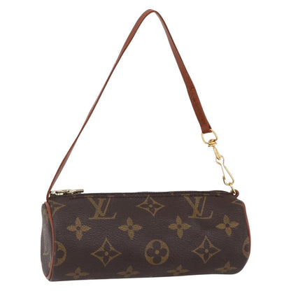 Louis Vuitton Papillon Pochette Monogram Canvas, BROWN, CANVAS, Clutche & pouche