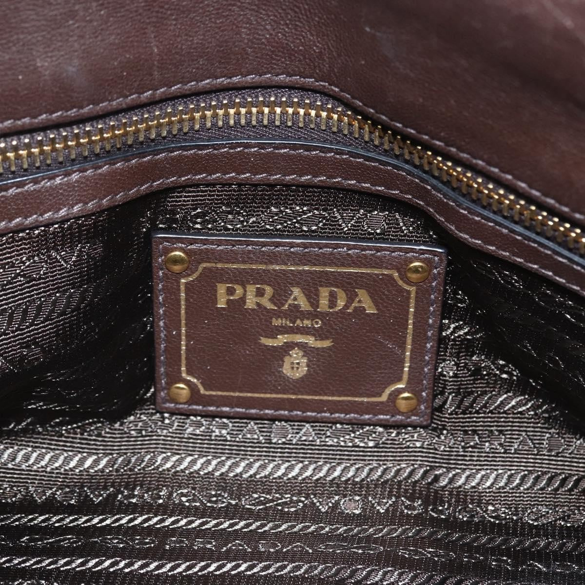 Prada Gaufre Convertible Satchel Tessuto, KHAKI, NYLON, Handbag