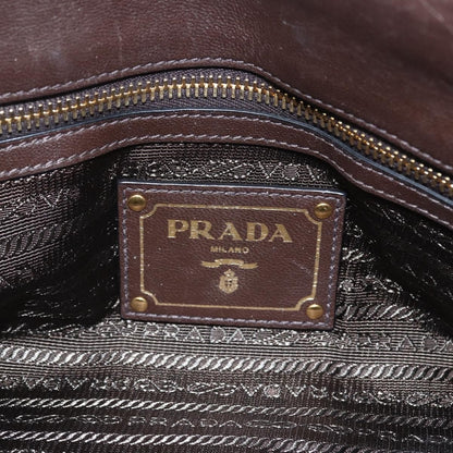 Prada Gaufre Convertible Satchel Tessuto, KHAKI, NYLON, Handbag