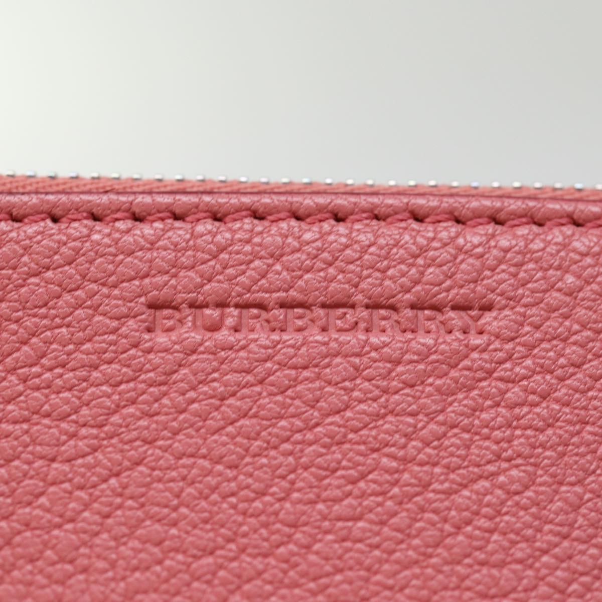 Burberry Penhurst Triple Zip Crossbody Leather, PINK, LEATHER, Shoulder bag