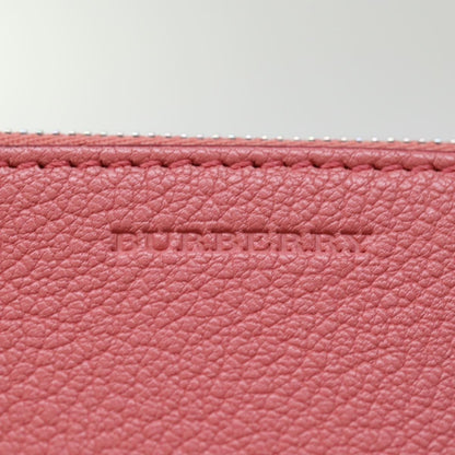 Burberry Penhurst Triple Zip Crossbody Leather, PINK, LEATHER, Shoulder bag