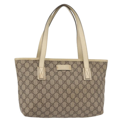 Gucci Vintage Open Tote GG Canvas, BEIGE, CANVAS, Tote bag