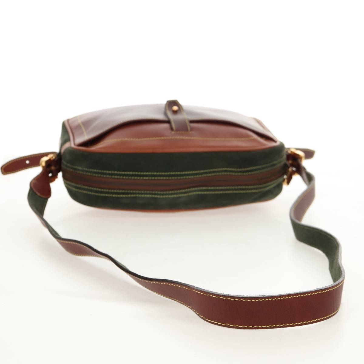 Loewe Anagram Shoulder Bag Suede, BROWN, SUEDE, Shoulder bag