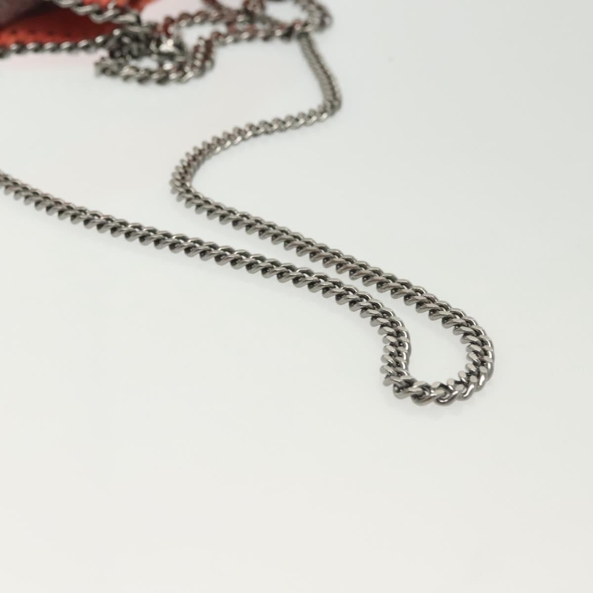 Stella McCartney Falabella Fold Over Bag Faux Suede, ORANGE, SUEDE, Shoulder bag