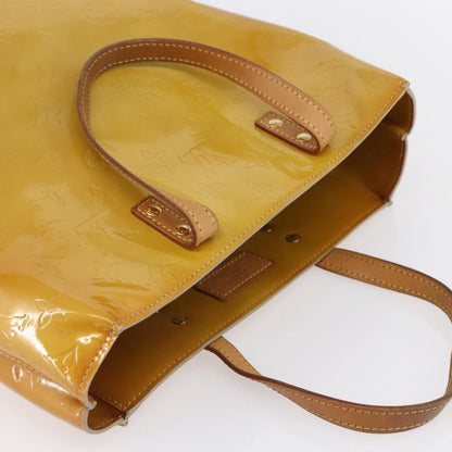 Louis Vuitton Reade Handbag Monogram Vernis, BEIGE, PATENT_LEATHER, Tote bag