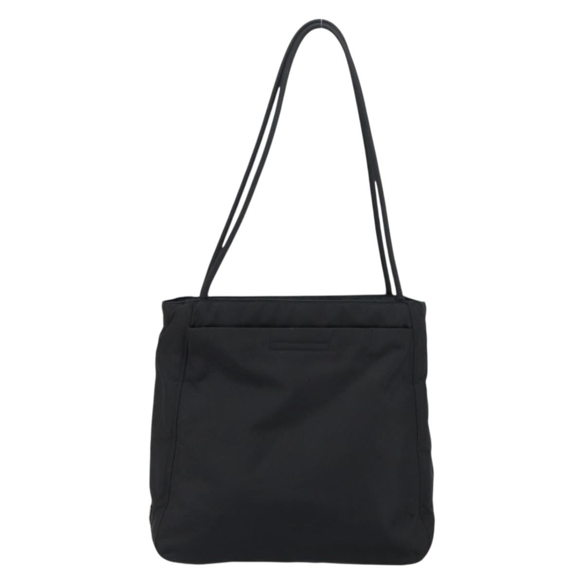 Prada Vintage Shoulder Bag Tessuto, BLACK, NYLON, Shoulder bag