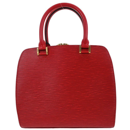 Louis Vuitton Pont Neuf Handbag Epi Leather, RED, LEATHER, Handbag