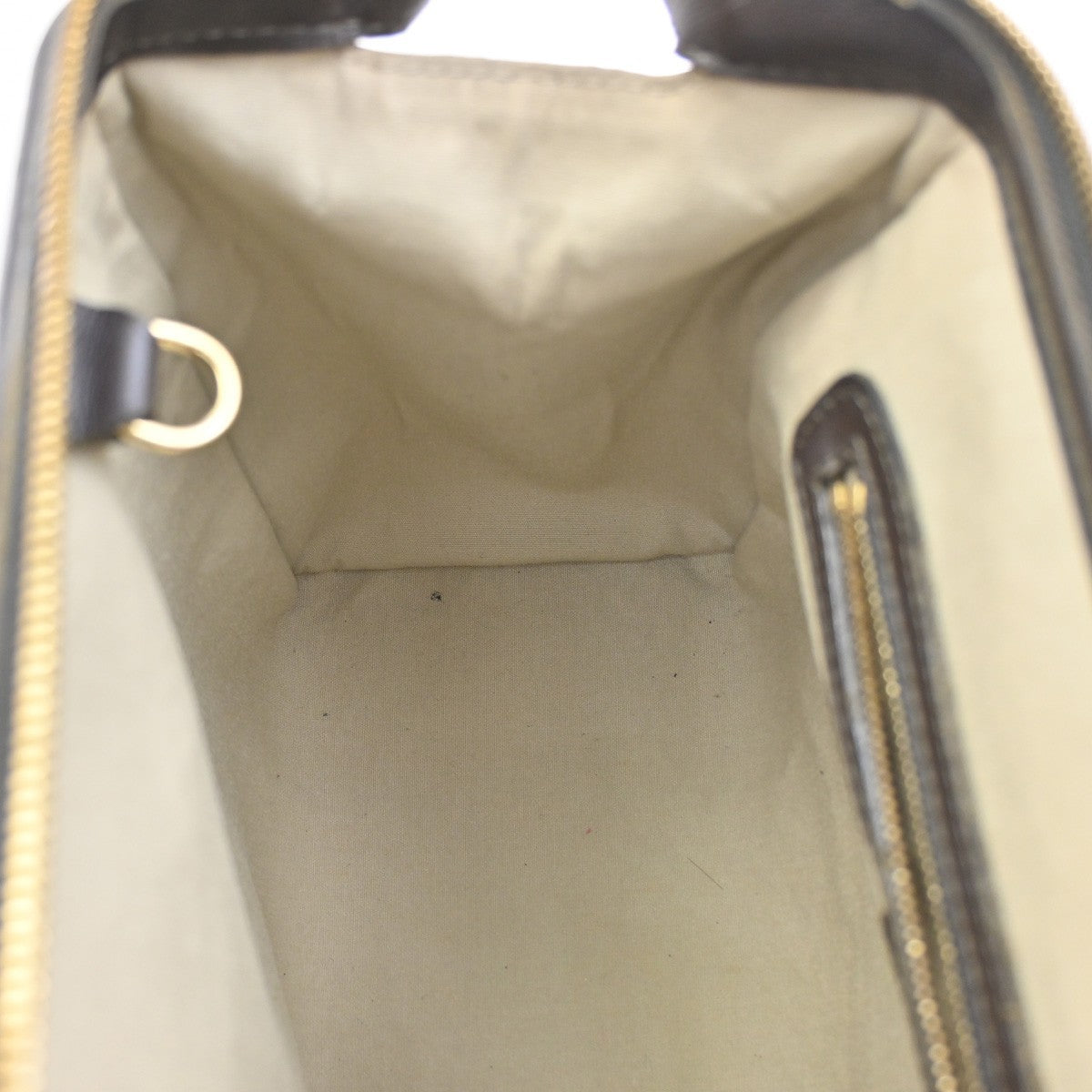 Louis Vuitton Josephine Handbag Mini Lin, KHAKI, CANVAS, Shoulder bag