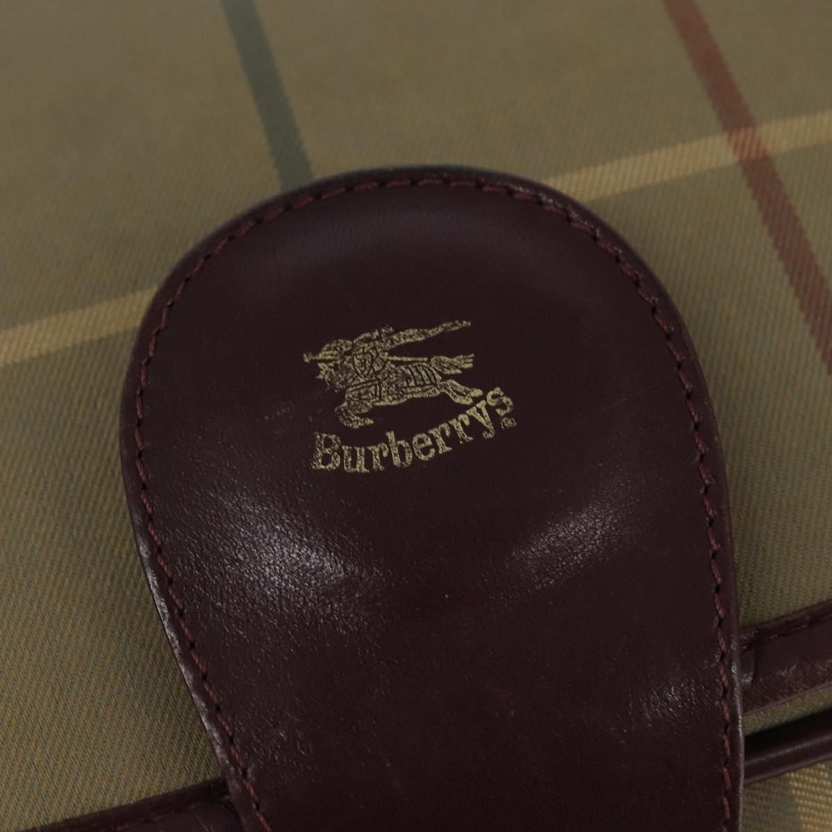 Burberry Nova check Shoulder bag Canvas, BEIGE, CANVAS, Shoulder bag