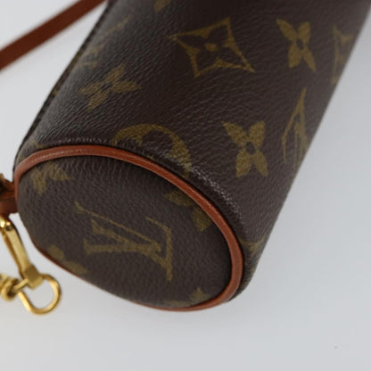 Louis Vuitton Papillon Pochette Monogram Canvas, BROWN, CANVAS, Handbag