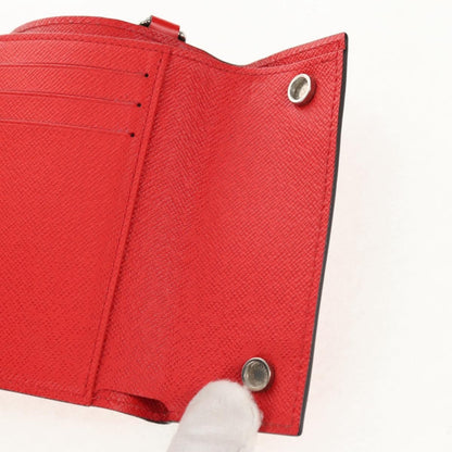 Louis Vuitton Chain Wallet Limited Edition Supreme Epi Leather, RED, LEATHER, Wallets