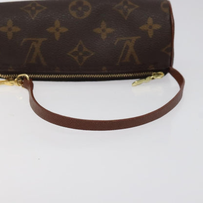 Louis Vuitton Papillon Pochette Monogram Canvas, BROWN, CANVAS, Handbag