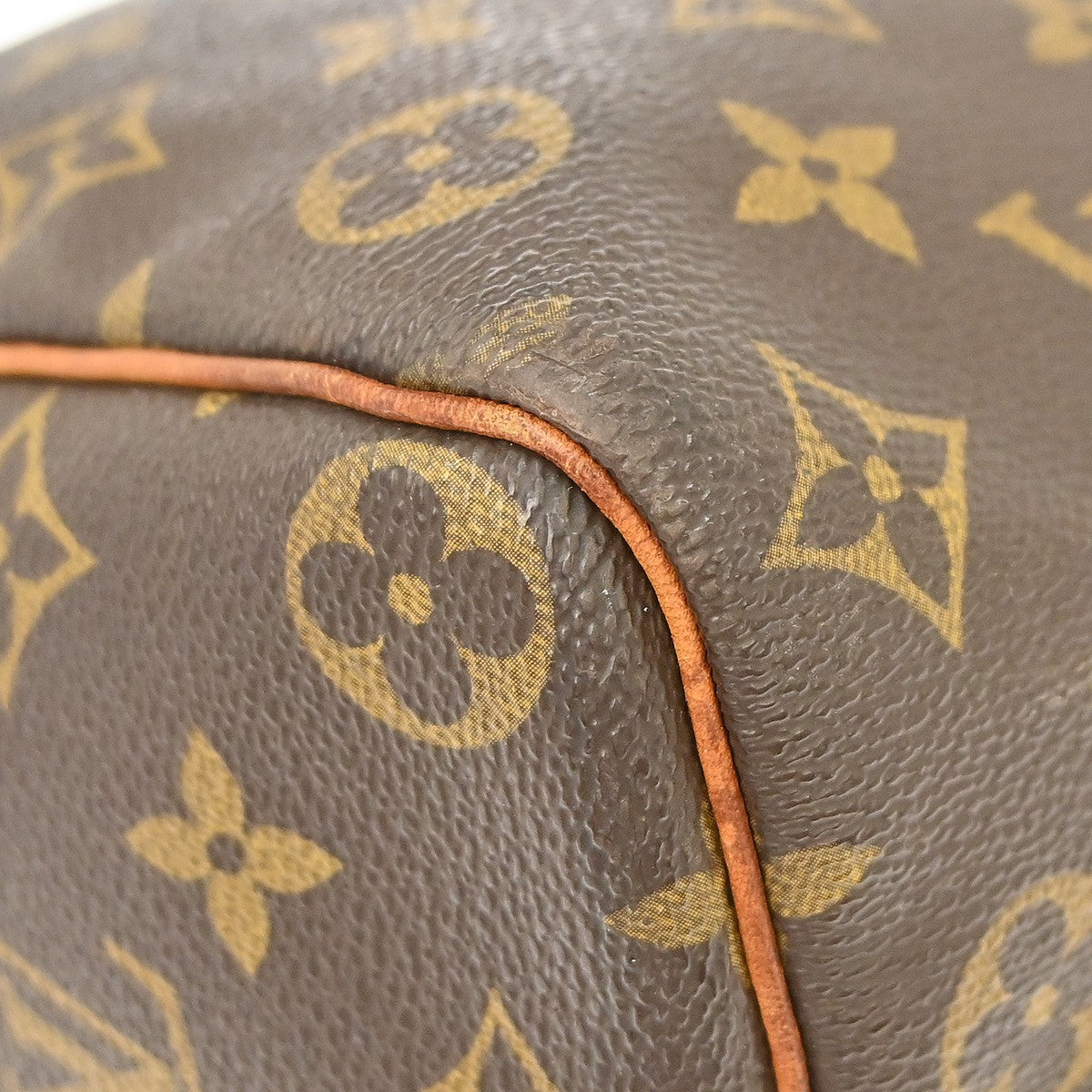 Louis Vuitton Speedy Handbag Monogram Canvas, Brown, Canvas, Handbag