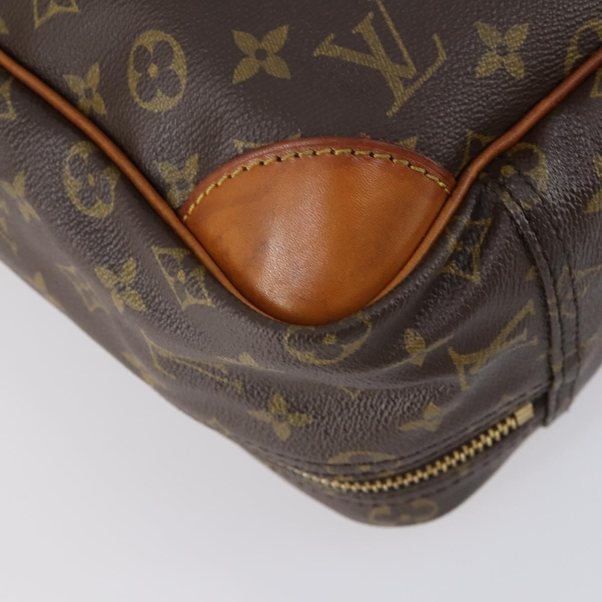 Louis Vuitton Sirius Handbag Monogram Canvas, BROWN, CANVAS, Travel bag