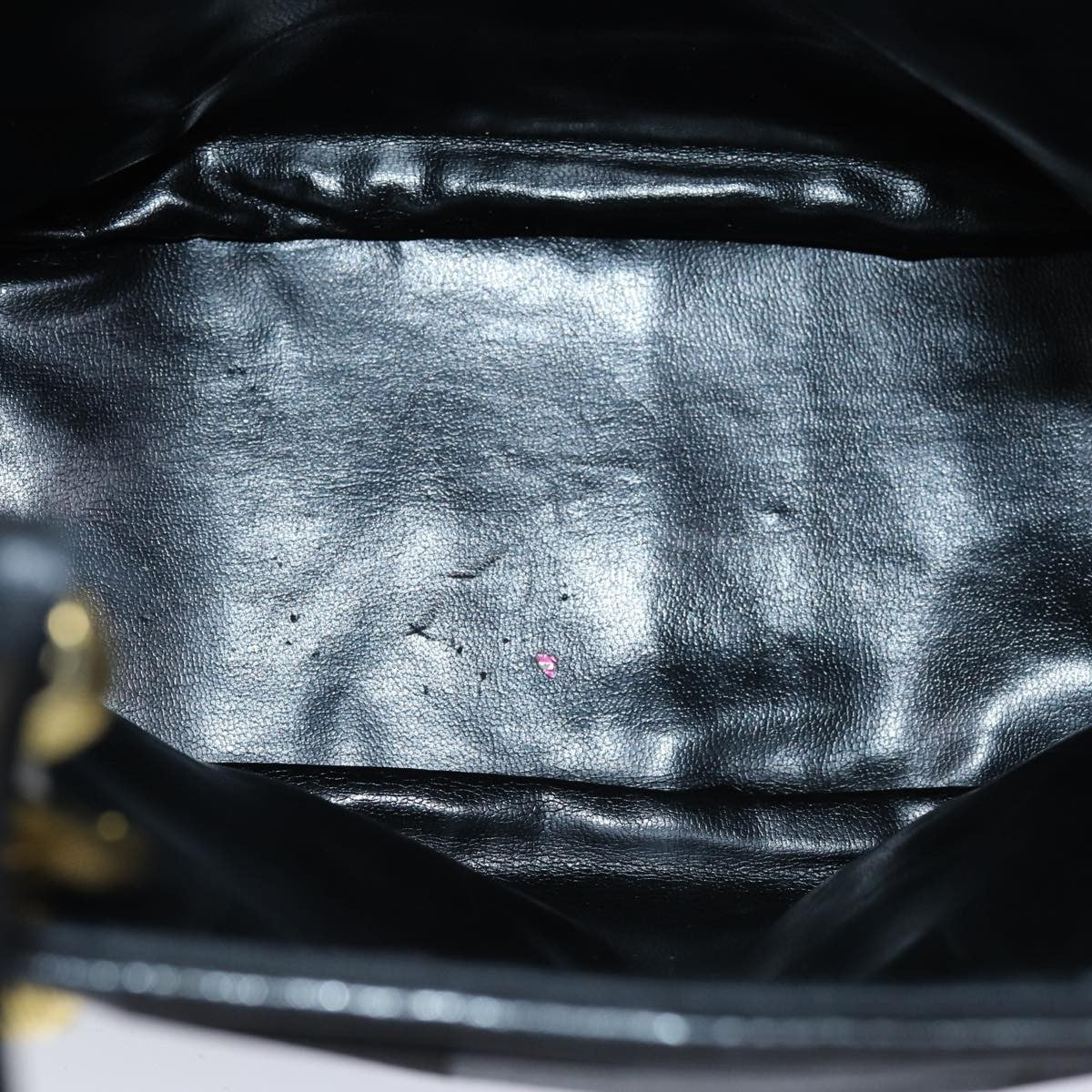 Salvatore Ferragamo Vintage Handbag Canvas, BLACK, CANVAS, Handbag