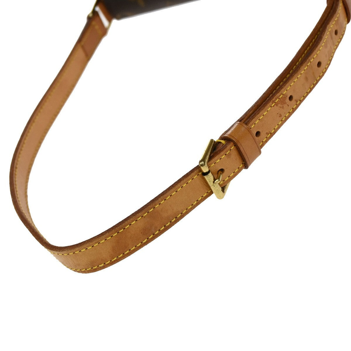 Louis Vuitton Musette Salsa Handbag Monogram Canvas, BROWN, LEATHER, Handbag