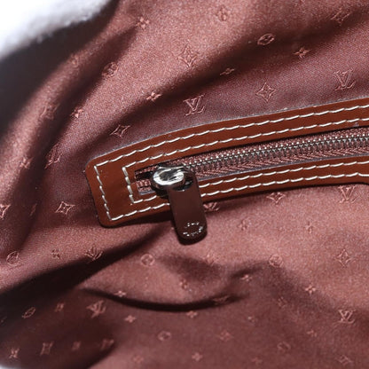 Louis Vuitton Suhali Lockit Handbag Leather, BROWN, LEATHER, Handbag