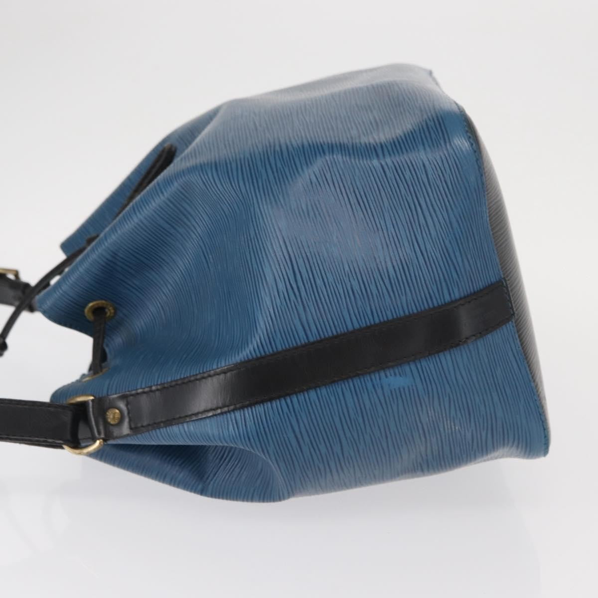 Louis Vuitton Petit Noe Handbag Epi Leather, BLACK, LEATHER, Shoulder bag