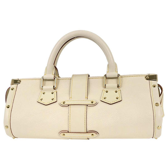 Louis Vuitton Suhali L'Epanoui Handbag Leather, WHITE, LEATHER, Handbag