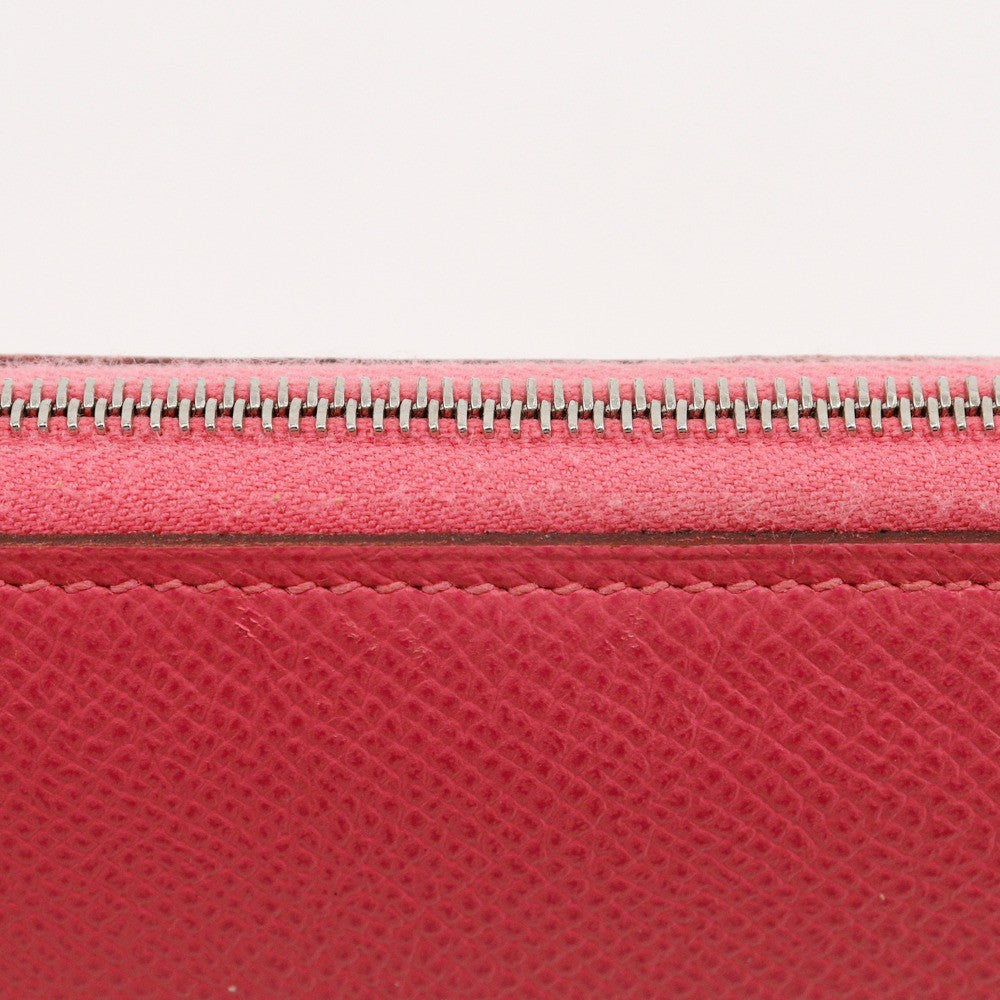 Hermes Azap Zip Around Wallet Epsom, PINK, LEATHER, Wallets