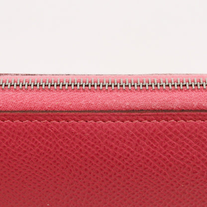 Hermes Azap Zip Around Wallet Epsom, PINK, LEATHER, Wallets