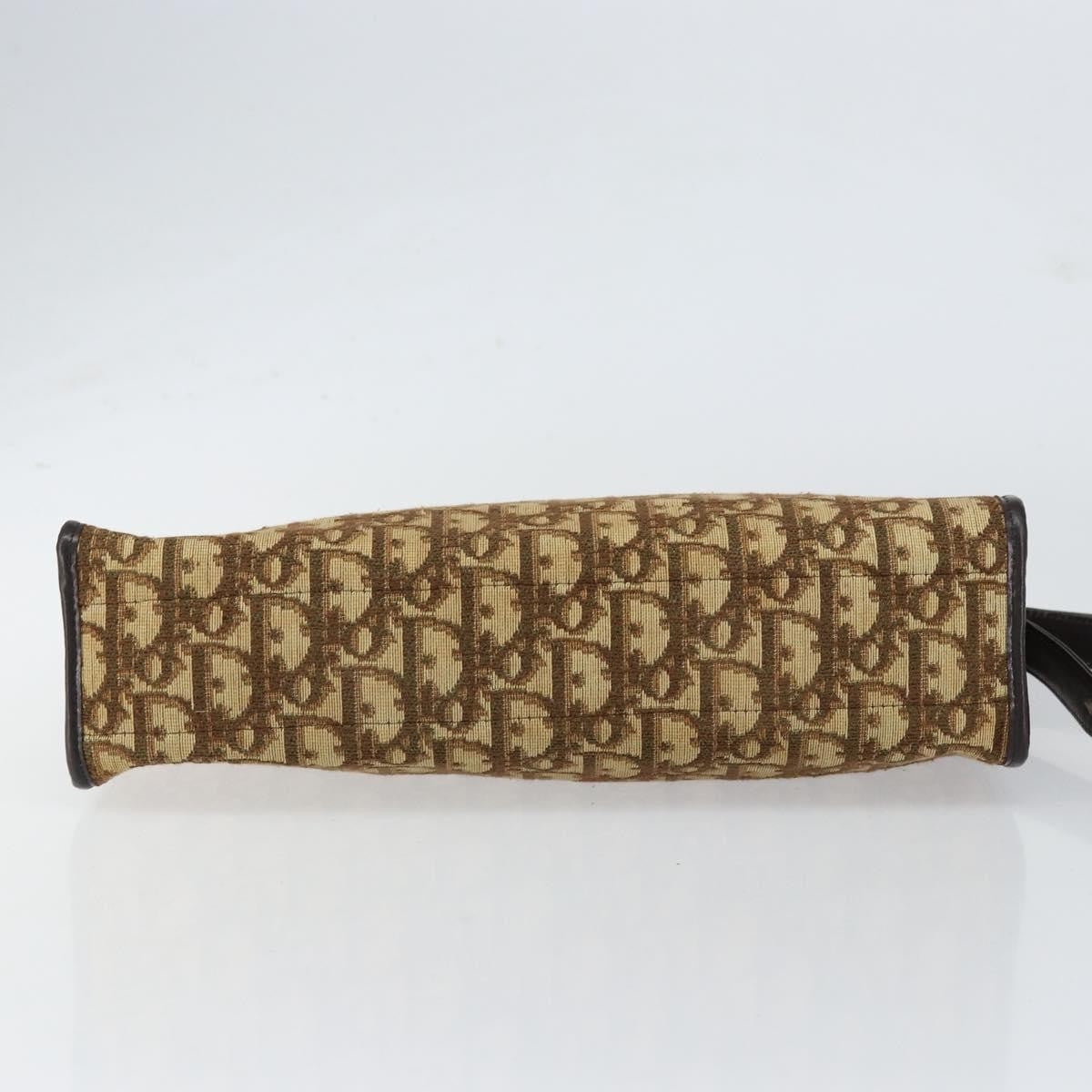 Christian Dior Trotter shoulder bag Canvas, BEIGE, CANVAS, Shoulder bag