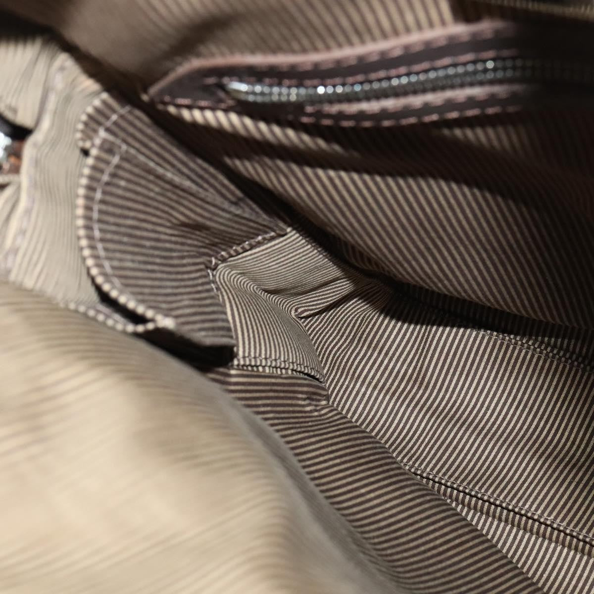 Louis Vuitton Bequia Porte-Documents Handbag Limited Edition Monogram Mirage, BROWN, LEATHER, Tote bag