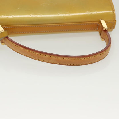 Louis Vuitton Spring Street Handbag Monogram Vernis, BEIGE, PATENT_LEATHER, Handbag