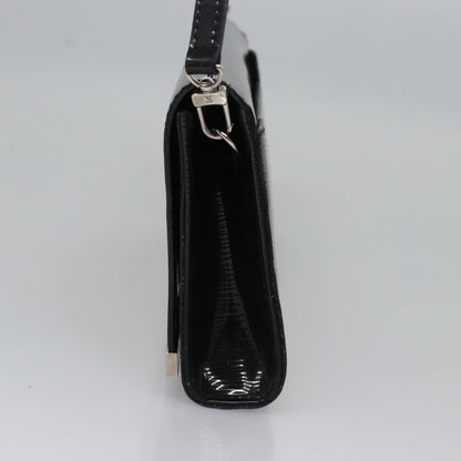 Louis Vuitton Sevigne Clutch Electric Epi Leather, BLACK, LEATHER, Shoulder bag