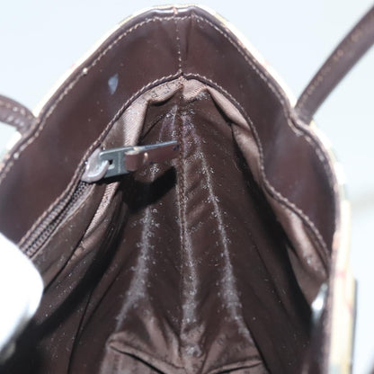 Burberry Nova Check Tote canvas check pattern, BEIGE, PVC, Tote bag