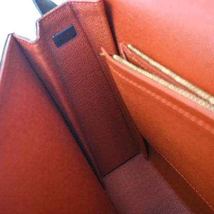 Louis Vuitton Tribeca Handbag Damier, BROWN, LEATHER, Shoulder bag