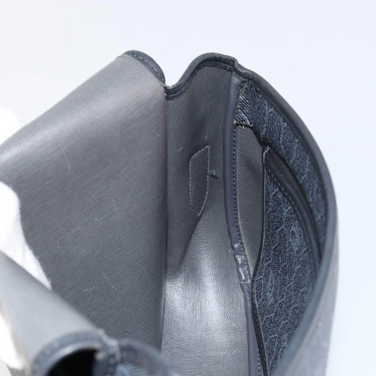 Christian Dior Vintage Honeycomb Shoulder Bag Canvas, BLACK, CANVAS, Shoulder bag