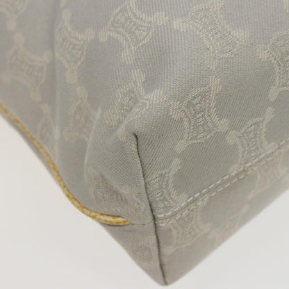 Celine Vintage Macadam Tote bag Canvas, YELLOW, CANVAS, Tote bag