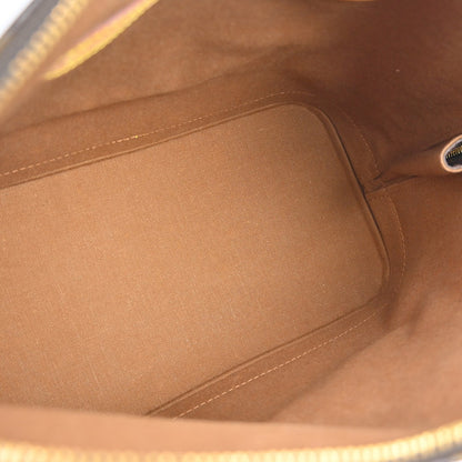Louis Vuitton Alma Handbag Monogram Canvas, Brown, Canvas, Handbag