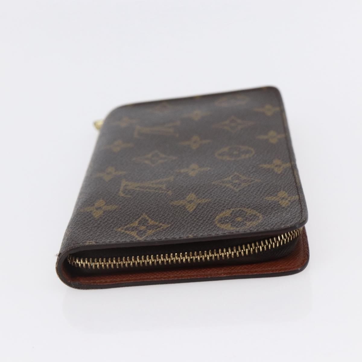 Louis Vuitton Zippy wallet Canvas, BROWN, CANVAS, Wallets