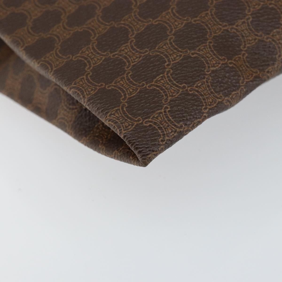 Celine Vintage Macadam Tote bag Canvas, BROWN, CANVAS, Tote bag