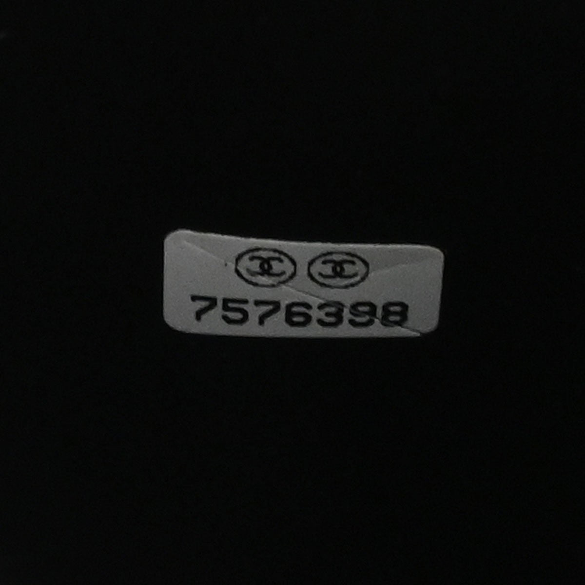 Chanel Vintage Timeless Cosmetic Case Caviar, BLACK, LEATHER, Clutche & pouche